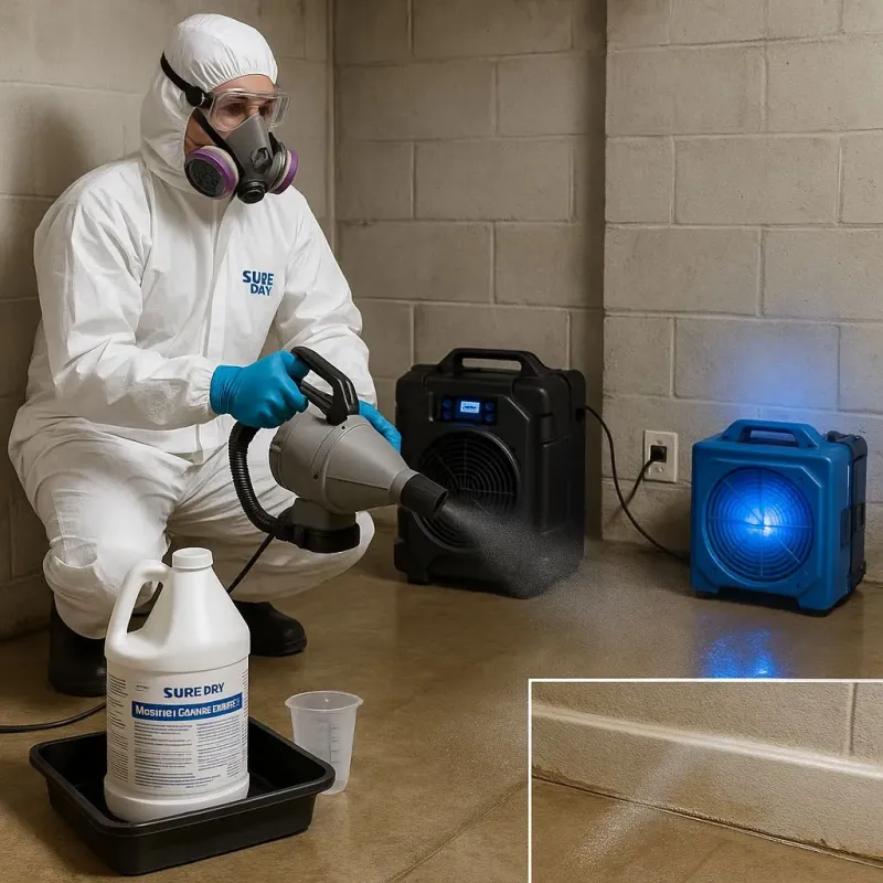 Sanitization and Odor Removal process in Inverness Highlands North, FL