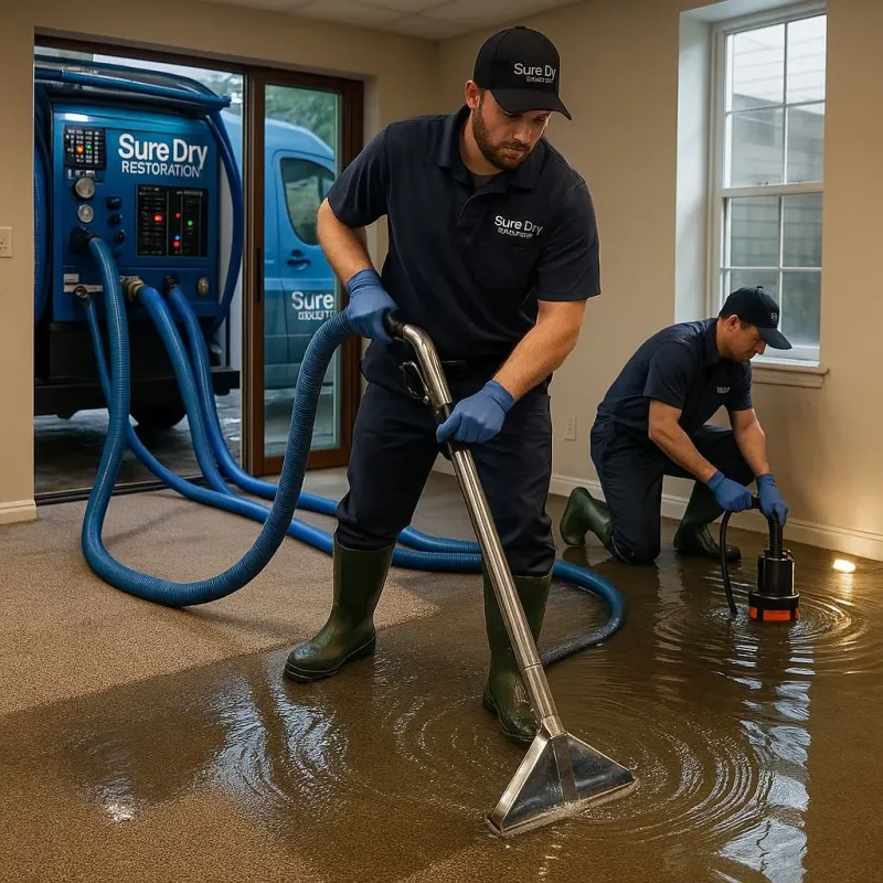 Water Extraction and Removal process in Inverness Highlands North, FL